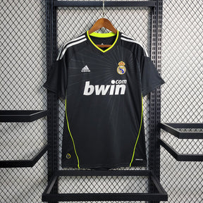 Camisa Real Madrid Away 2010/11 Retrô - Preta e Verde | Torcedor