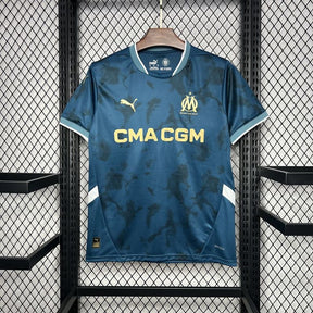 Camisa Olympique de Marseille Away 24/25 - Azul | Torcedor