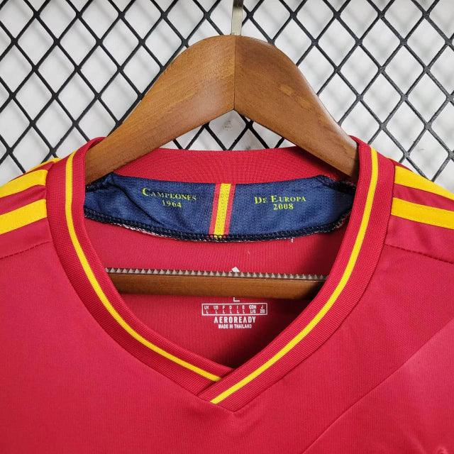 Camisa Espanha Home 2012 Retrô - Vermelha | Torcedor - FutNews