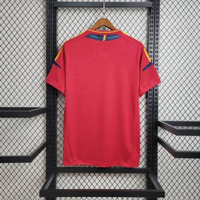 Camisa Espanha Home 2012 Retrô - Vermelha | Torcedor - FutNews