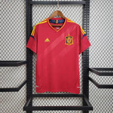 Camisa Espanha Home 2012 Retrô - Vermelha | Torcedor - FutNews