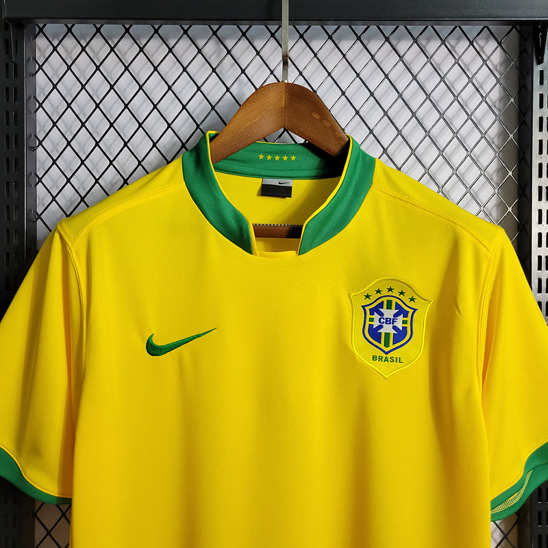Camisa Brasil Home 2006 Retrô - Amarela | Torcedor