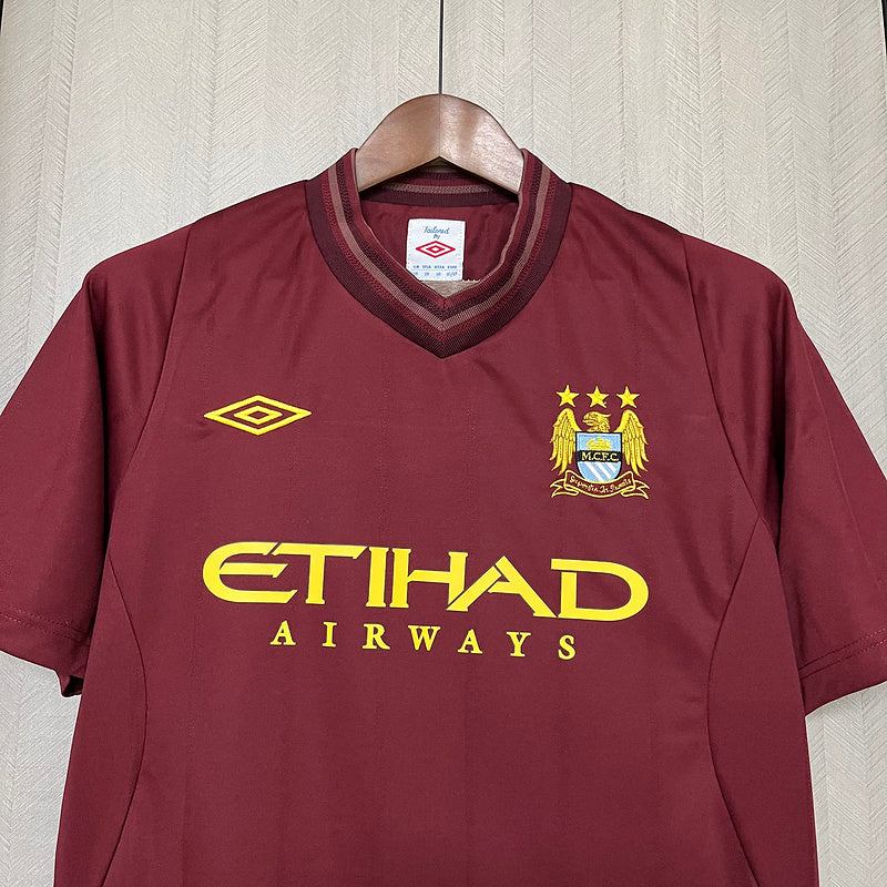Camisa Manchester City Retrô 2012/13 - Vinho | Torcedor