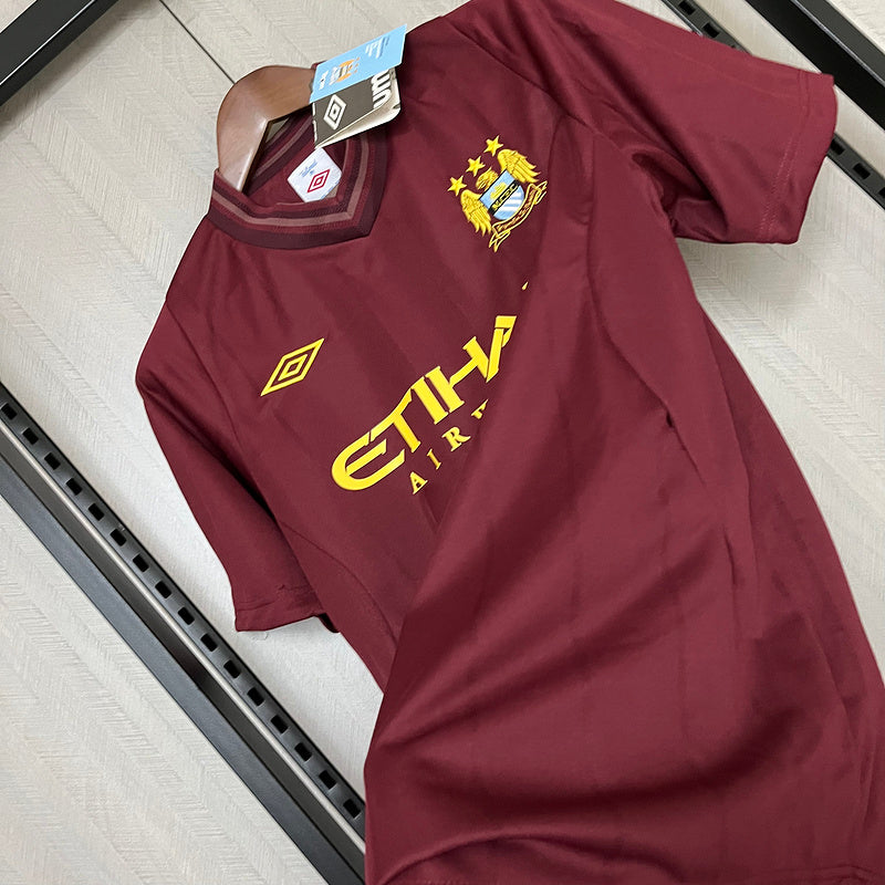 Camisa Manchester City Retrô 2012/13 - Vinho | Torcedor