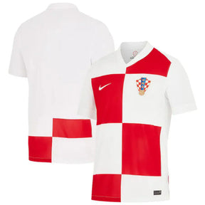 Camisa Croácia Home 2024 - Branca e Vermelha | Torcedor - FutNews