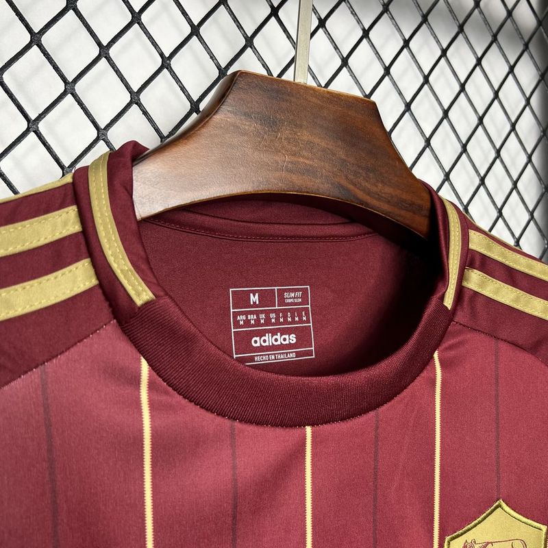 Camisa Roma Home 24/25 - Vermelha | Torcedor