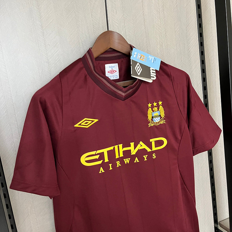 Camisa Manchester City Retrô 2012/13 - Vinho | Torcedor