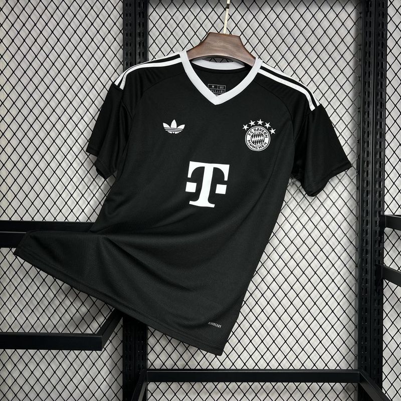 Camisa Bayern de Munique Treino 2024/25 - Preta | Torcedor