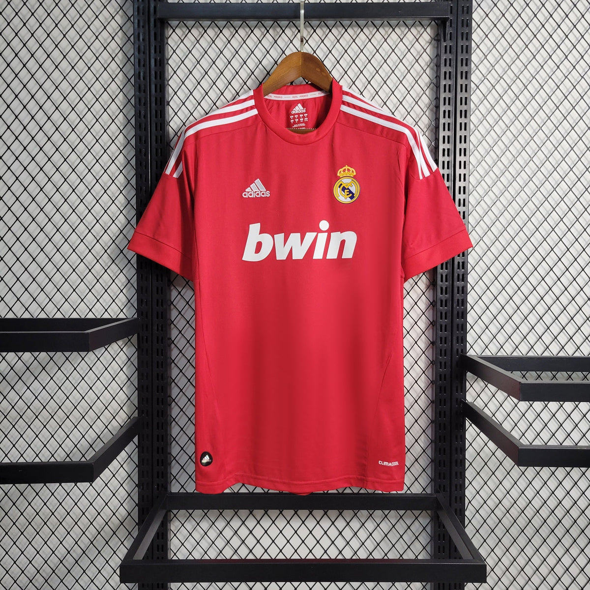 Camisa Real Madrid Away 2011-12 Retrô - Vermelha | Torcedor
