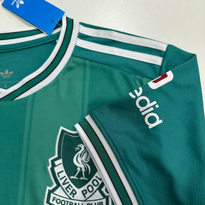 Camisa Liverpool Away 25/26 - Verde e Branca | Torcedor