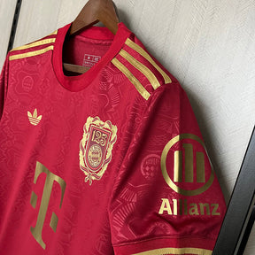 Camisa Bayern de Munique 2025/26 - Vinho| Edição Especial 125 anos
