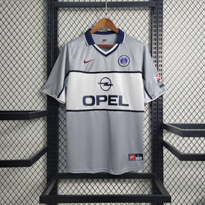 Camisa PSG Retrô 2000 - Cinza | Torcedor