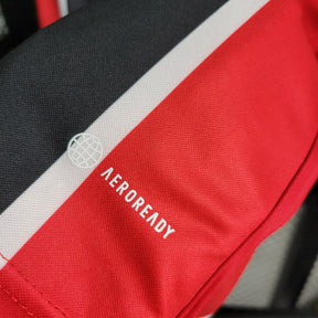 Camisa São Paulo Home 2023/24 - Vermelho e Preto | Torcedor