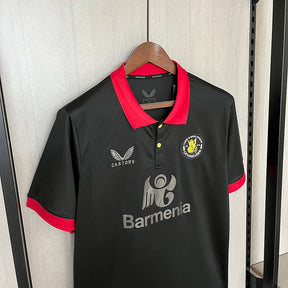 Camisa Bayer Leverkusen Edição Única 24/25 - Preta e Vermelha | Torcedor