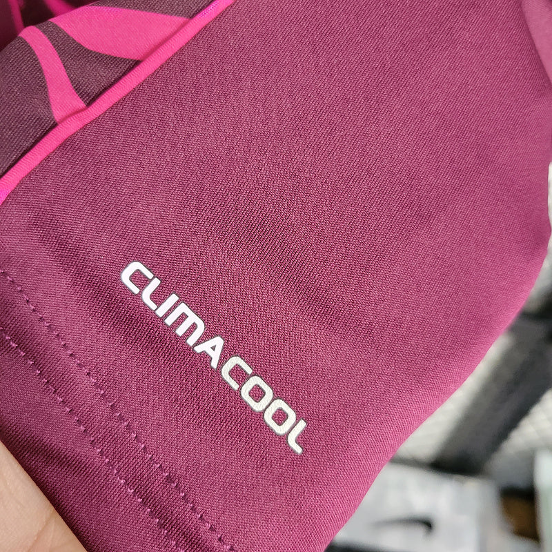 Camisa Lyon Retrô 2010/11 - Rosa e Dourada | Torcedor
