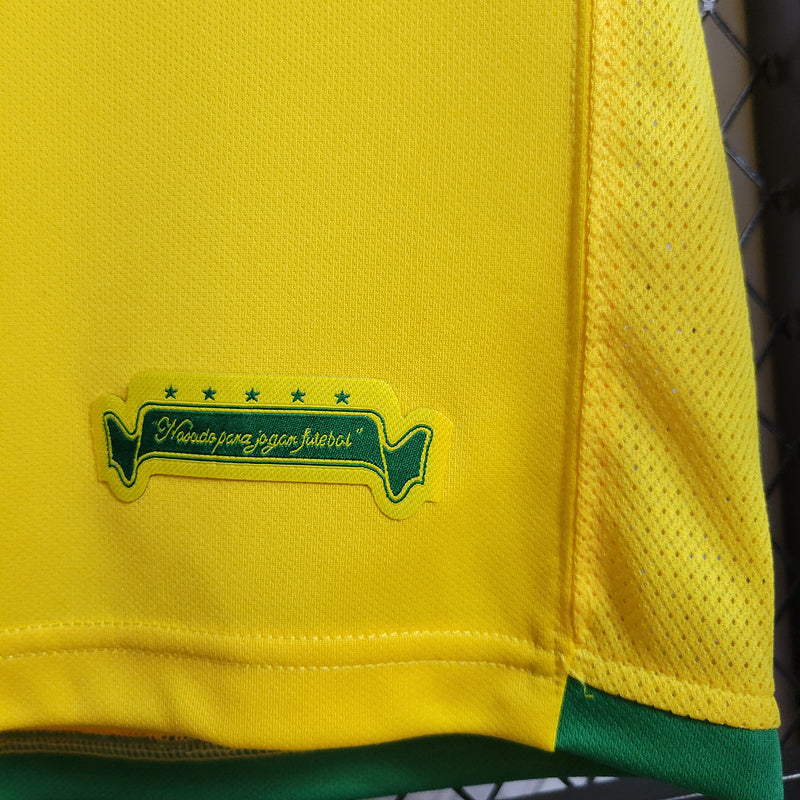 Camisa Brasil Home 2006 Retrô - Amarela | Torcedor