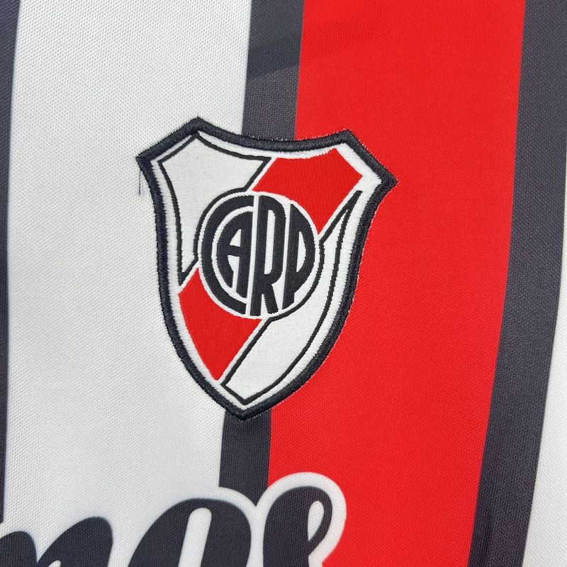 Camisa River Plate Home 1999/00 Retrô - Vermelha e Branca | Torcedor
