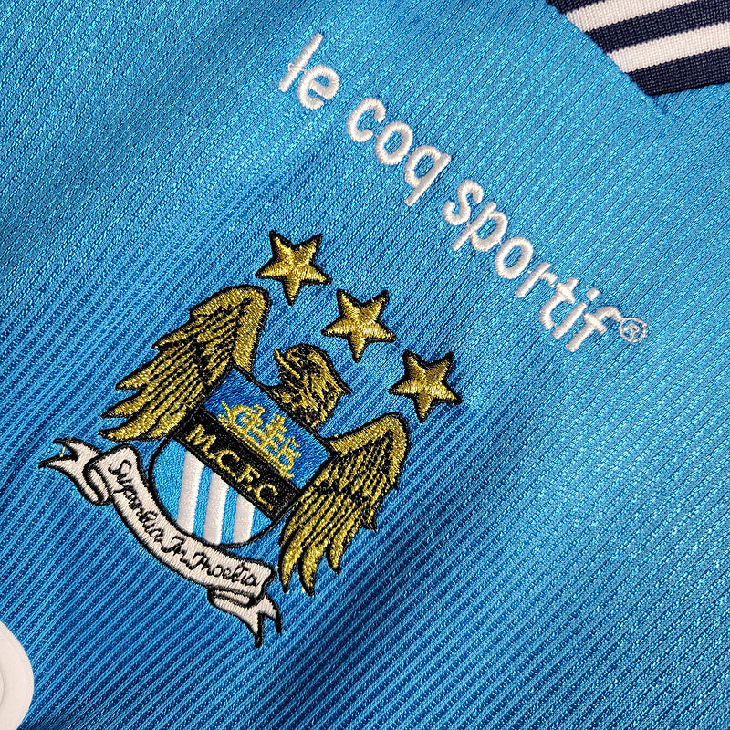 Camisa Manchester City Retrô 1999/00 - Azul | Torcedor
