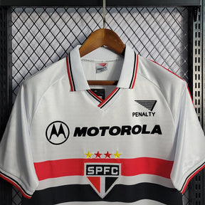 Camisa São Paulo Home 2000 Retrô - Branca | Torcedor