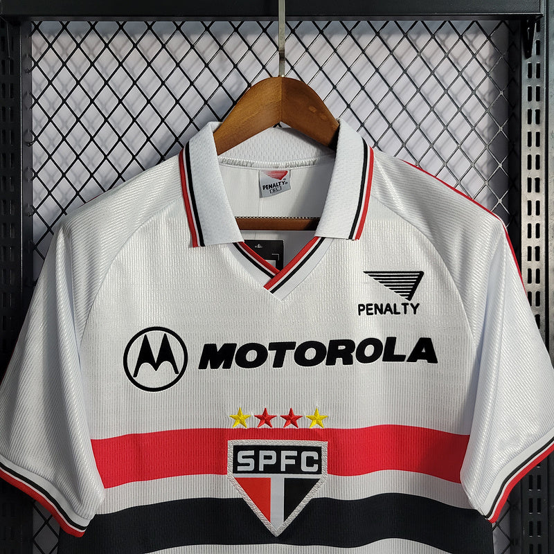 Camisa São Paulo Home 2000 Retrô - Branca | Torcedor