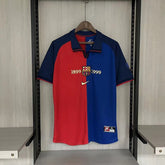Camisa Barcelona Home 1999 Retrô - Azul e Vermelha | Torcedor