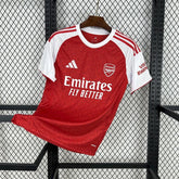 Camisa Arsenal Home 25/26 - Vermelha | Torcedor