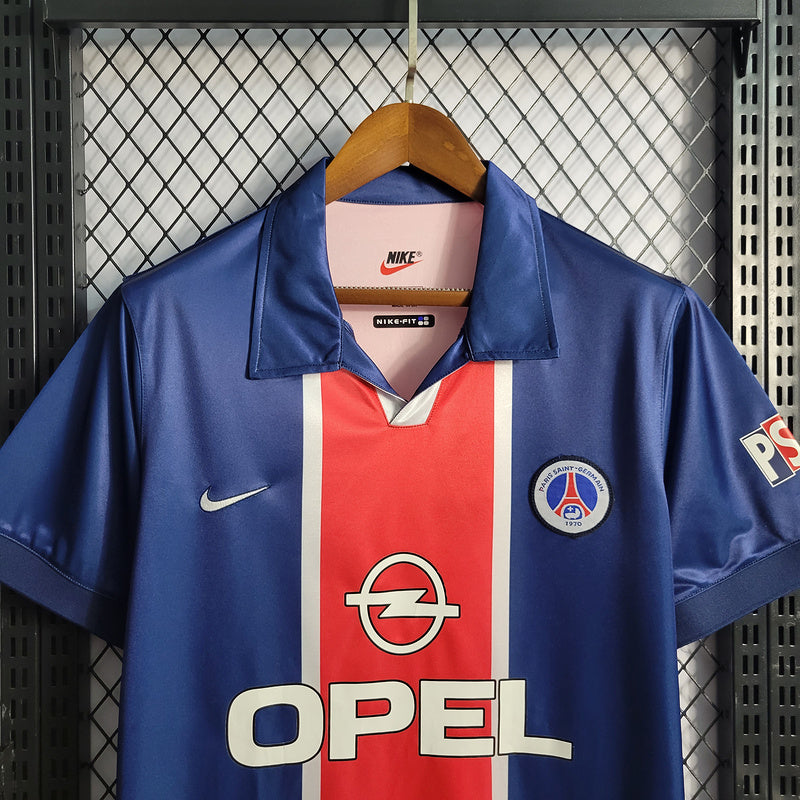Camisa PSG Retrô 1998 - Azul e Vermelha | Torcedor
