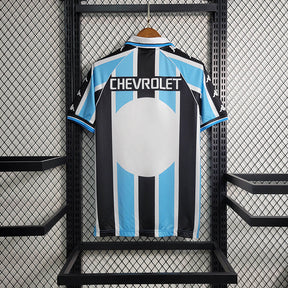 Camisa Grêmio Retrô Home 2000 - Azul e Preta | Torcedor