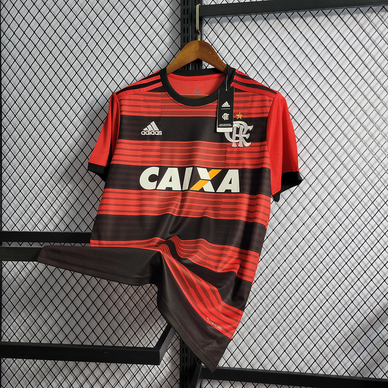 Camisa CRF Retrô 2018 - Preta e Vermelha | Torcedor