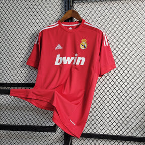 Camisa Real Madrid Away 2011-12 Retrô - Vermelha | Torcedor
