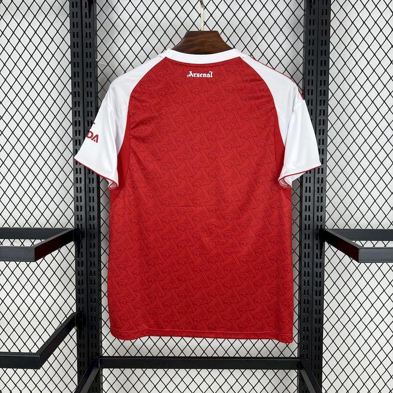 Camisa Arsenal Home 25/26 - Vermelha | Torcedor