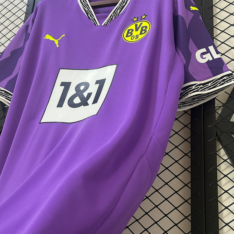 Camisa Borussia Dortmund Goleiro 2025/26 - Roxa | Torcedor