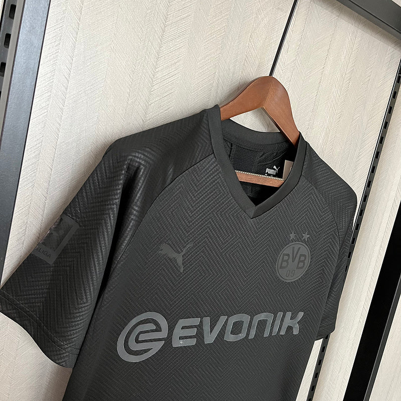 Camisa Borussia Dortmund Blackout 2019/20 - Preta | Torcedor