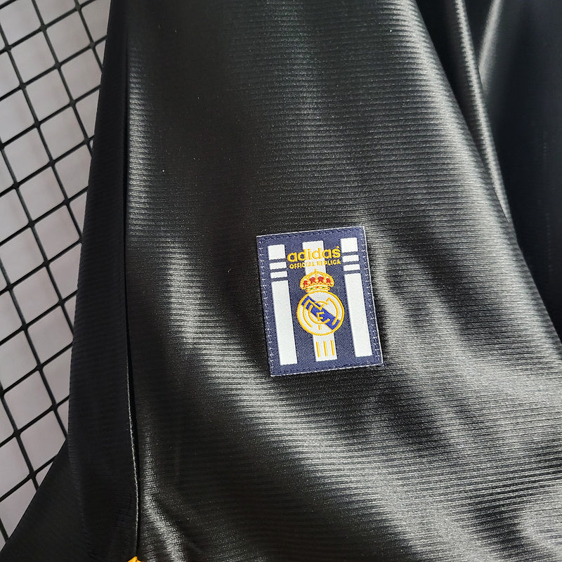 Camisa Real Madrid Away 1999/2000 Retrô - Preta | Torcedor