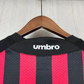 Camisa Athletico Paranaense Retrô Home 2017/18 - Vermelha e Preta | Torcedor