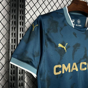 Camisa Olympique de Marseille Away 24/25 - Azul | Torcedor