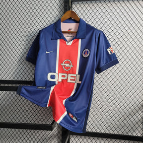 Camisa PSG Retrô 1998 - Azul e Vermelha | Torcedor
