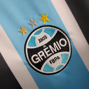 Camisa Grêmio Retrô Home 2000 - Azul e Preta | Torcedor