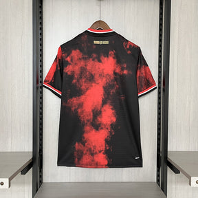 Camisa São Paulo Third 2024/25 - Preta e Vermelha | Torcedor